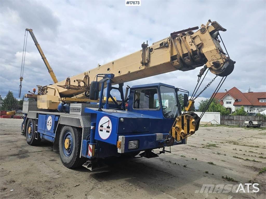 Liebherr LTM 1025 Yol-Arazi Tipi Vinçler (AT)