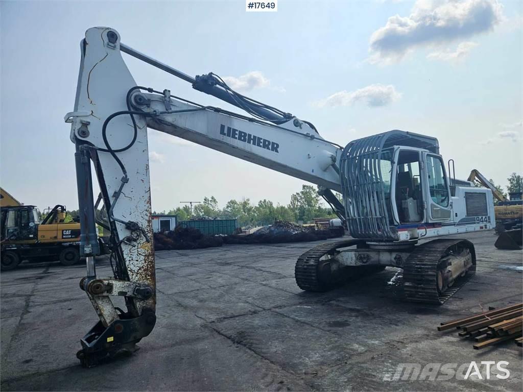 Liebherr R944C Paletli ekskavatörler