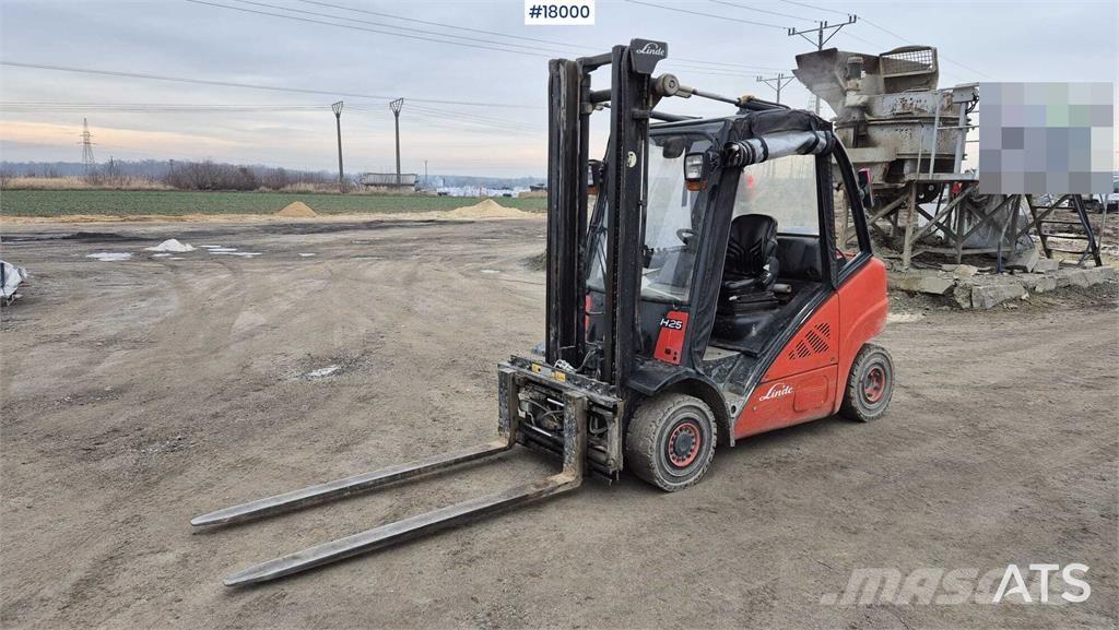 Linde H25T Dizel forkliftler