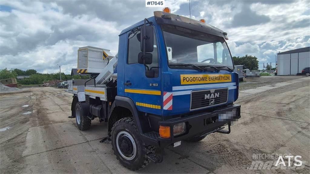 MAN 8.163 Araç üzeri vinçler