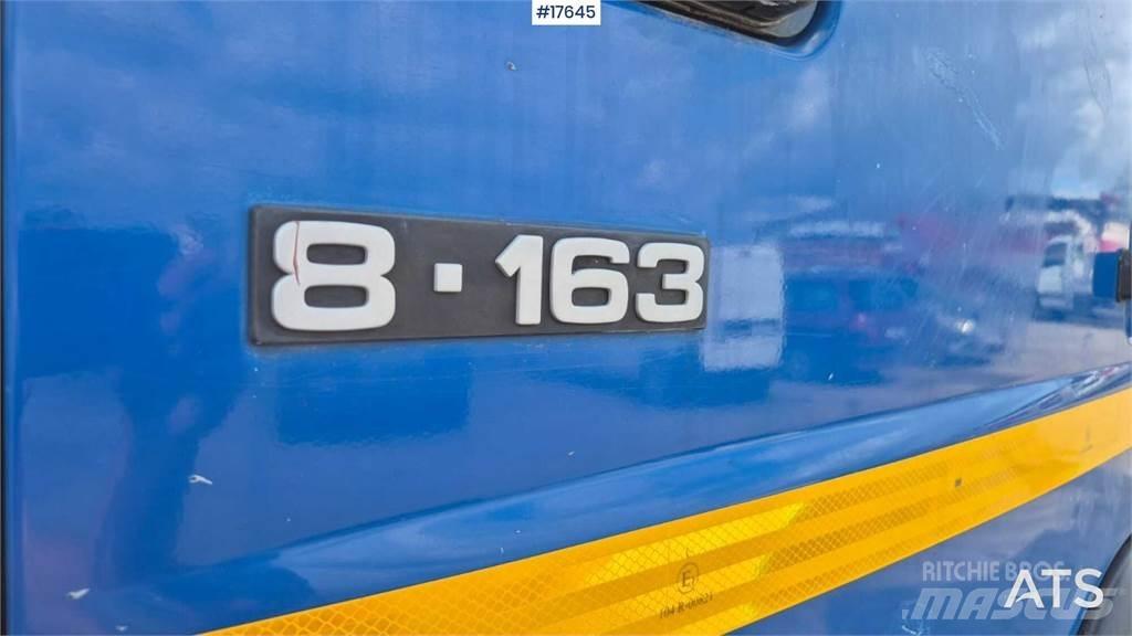 MAN 8.163 Araç üzeri vinçler