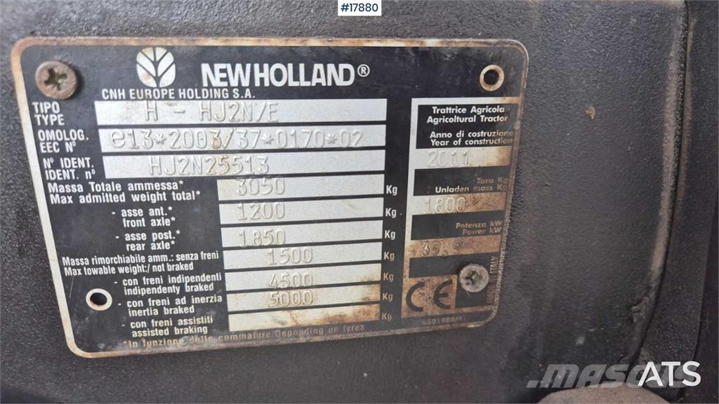 New Holland T 3040 Traktörler