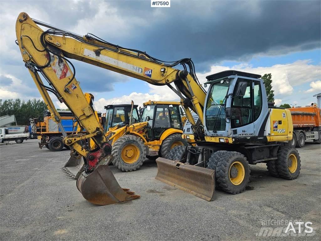 New Holland WL 170C Lastik tekerli ekskavatörler