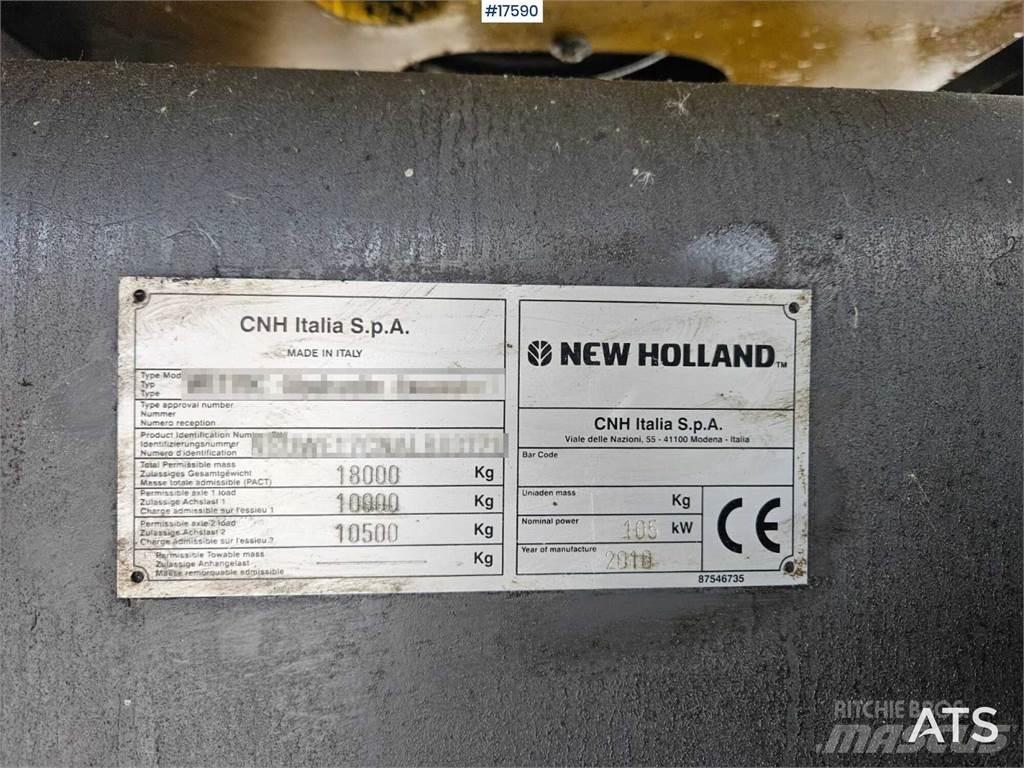 New Holland WL 170C Lastik tekerli ekskavatörler