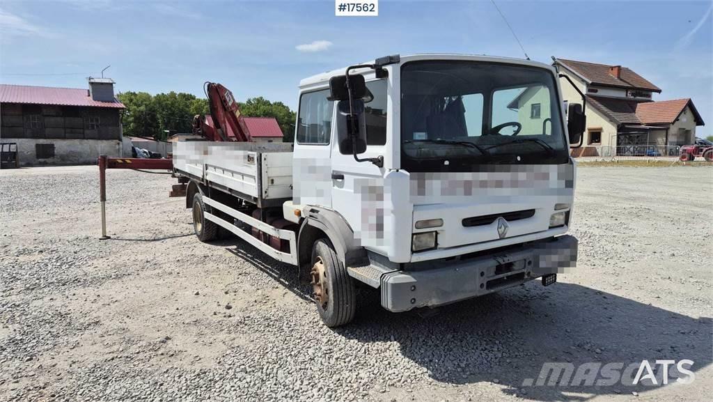 Renault M180 Araç üzeri vinçler