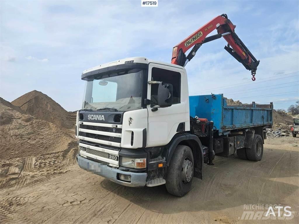 Scania 94G Araç üzeri vinçler