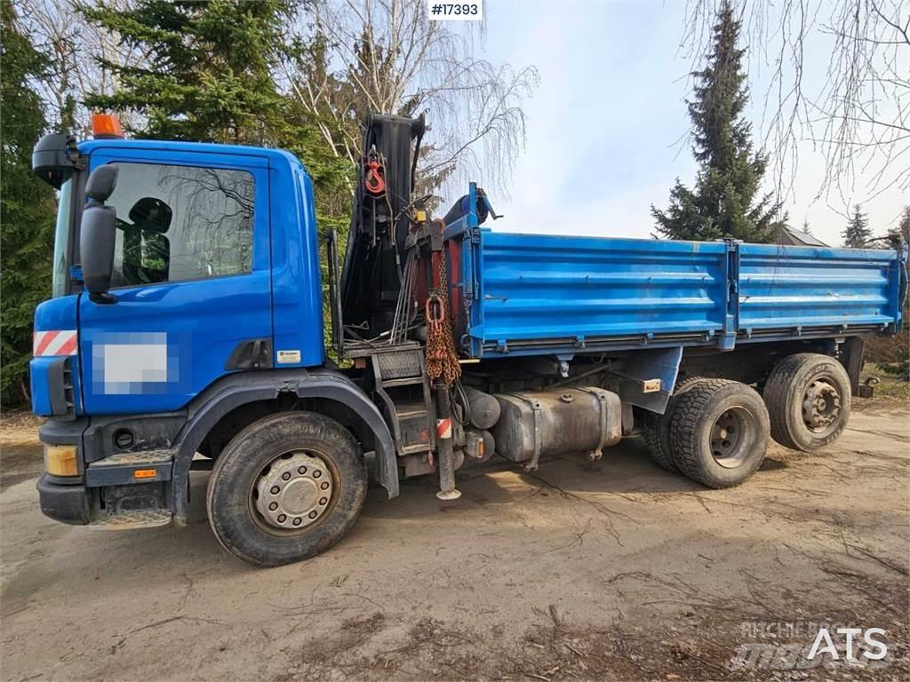 Scania 94G z HDS Araç üzeri vinçler