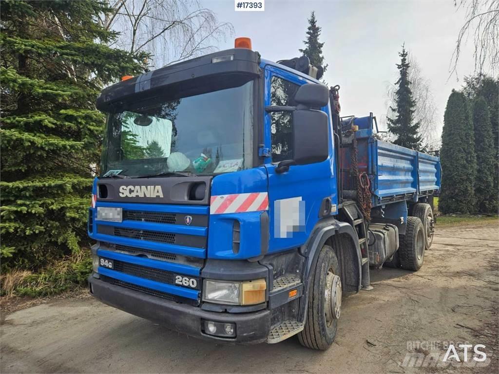 Scania 94G z HDS Araç üzeri vinçler