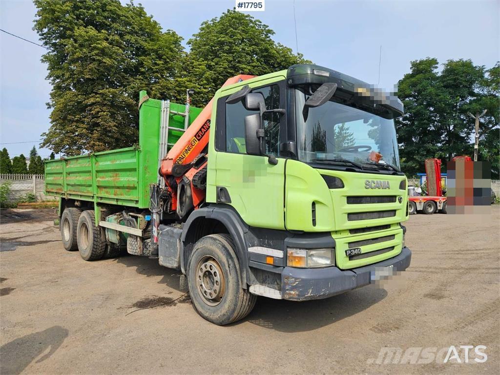 Scania P 340 Araç üzeri vinçler