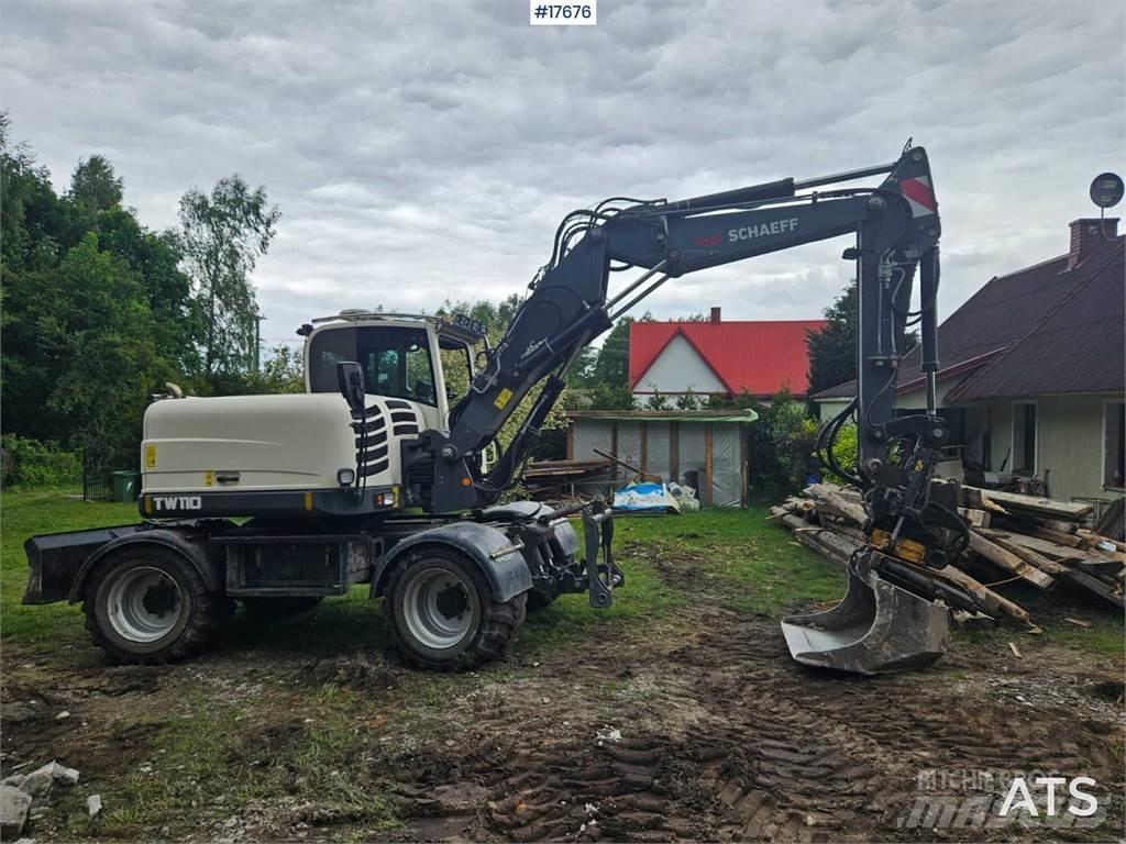 Schaeff TW 110 Lastik tekerli ekskavatörler