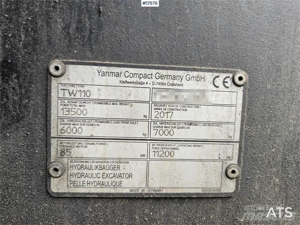 Schaeff TW 110 Lastik tekerli ekskavatörler