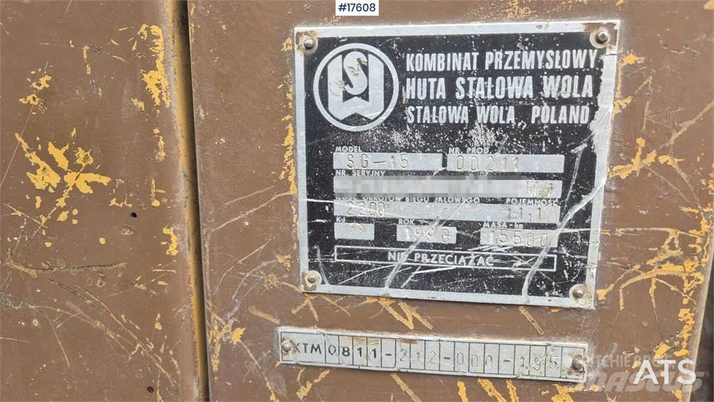 Stalowa Wola SG 15 Paletli dozerler