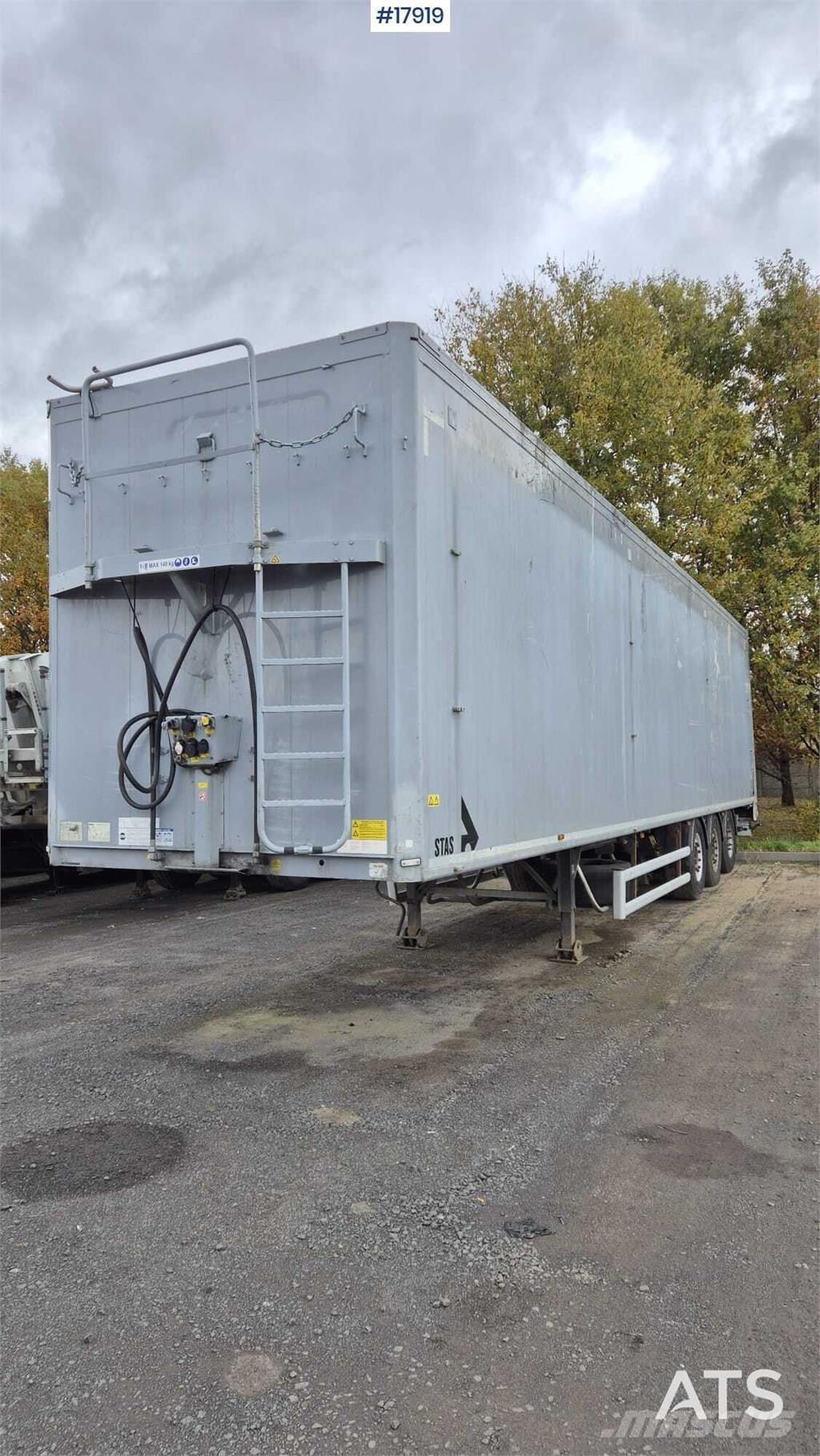 Stas S300ZX Kayar zemin yarı römorklar