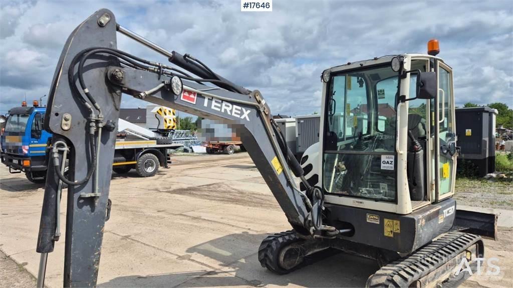 Terex TC 37 Mini ekskavatörler, 7 tona dek