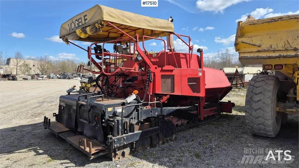 Vögele SUPER 1600 Asfalt sericiler