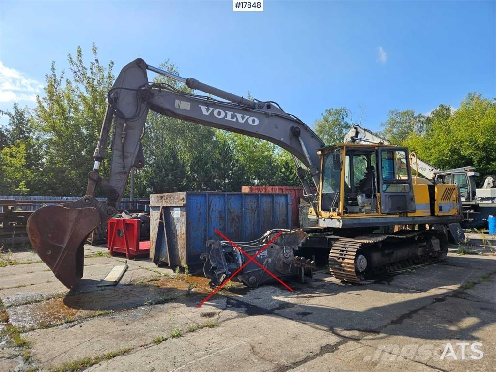 Volvo EC 280 Paletli ekskavatörler