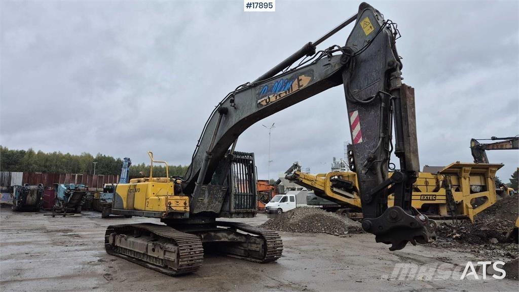 Volvo EC 290 CL Paletli ekskavatörler