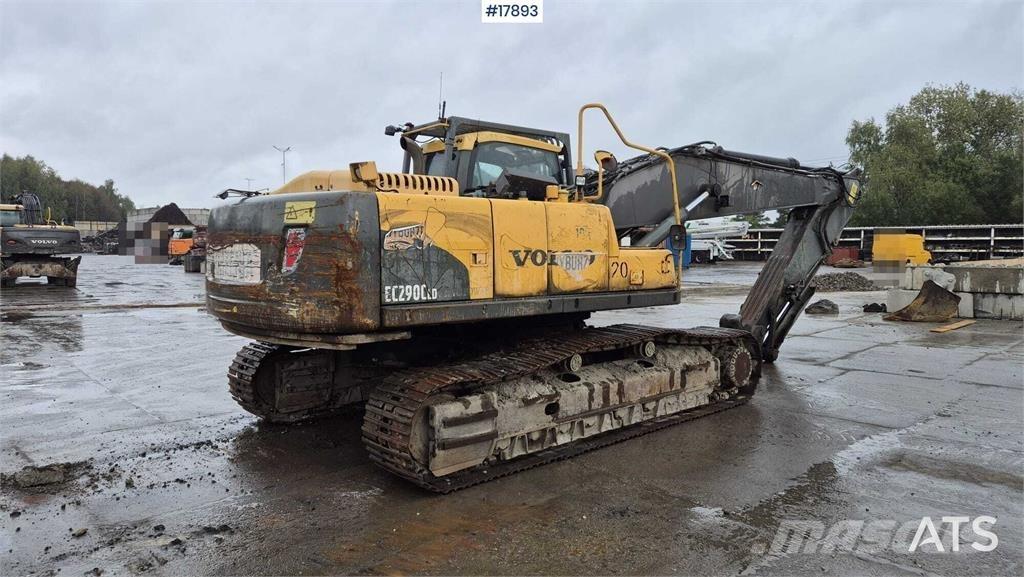 Volvo EC 290 CLD Paletli ekskavatörler