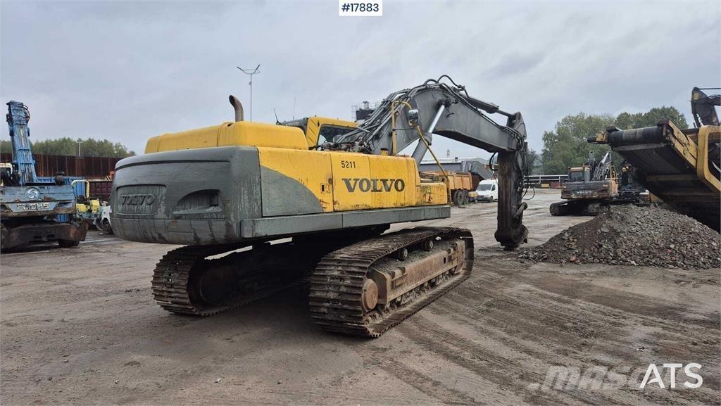 Volvo EC460BLC Paletli ekskavatörler