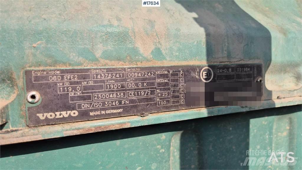 Volvo EW 180 B Lastik tekerli ekskavatörler