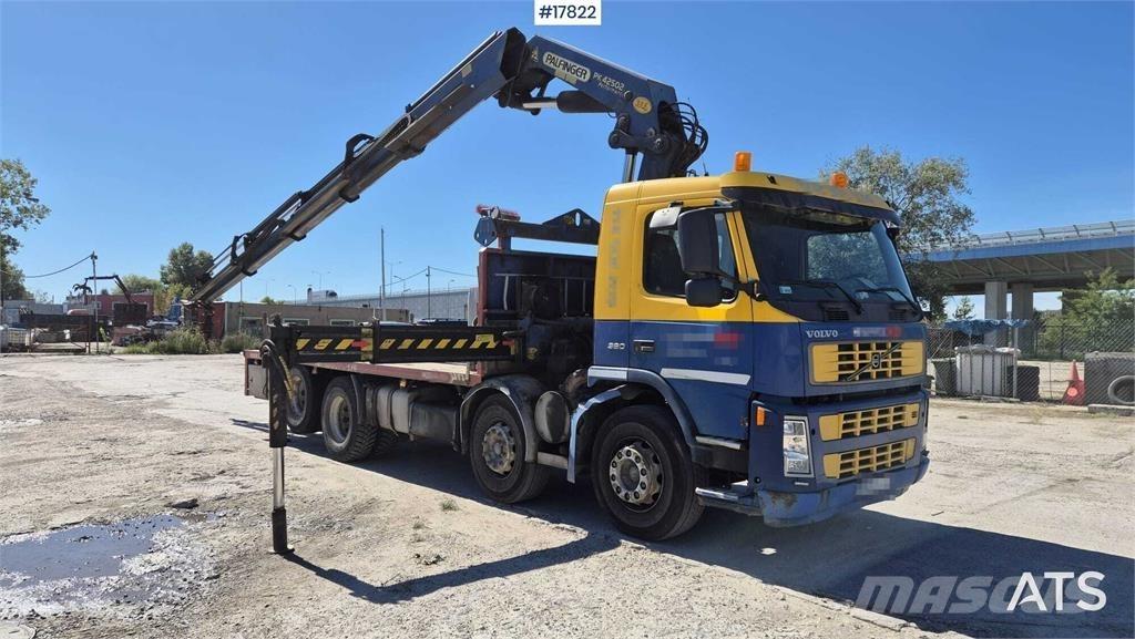 Volvo FM12 Araç üzeri vinçler