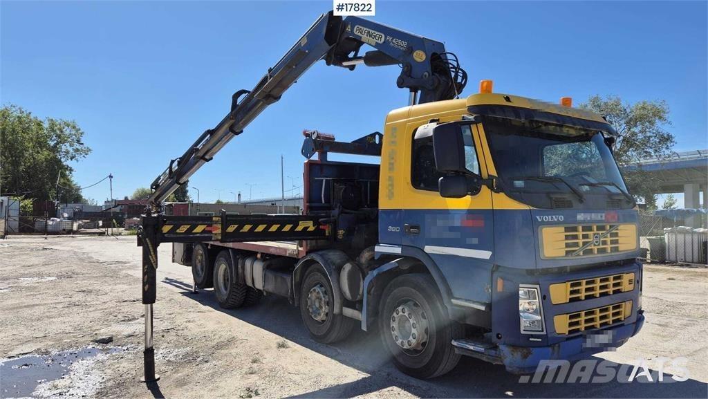 Volvo FM12 Araç üzeri vinçler