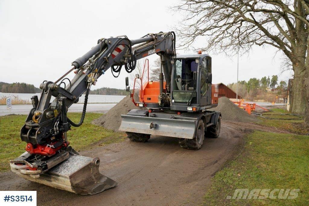 Atlas 140W Excavator Paletli ekskavatörler