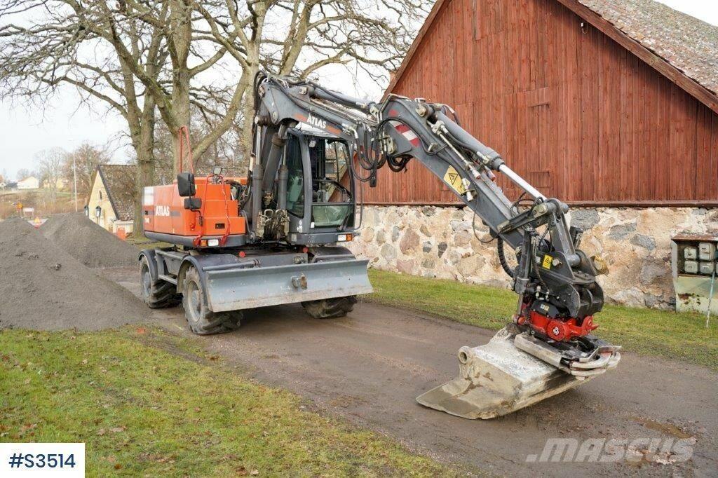 Atlas 140W Excavator Paletli ekskavatörler