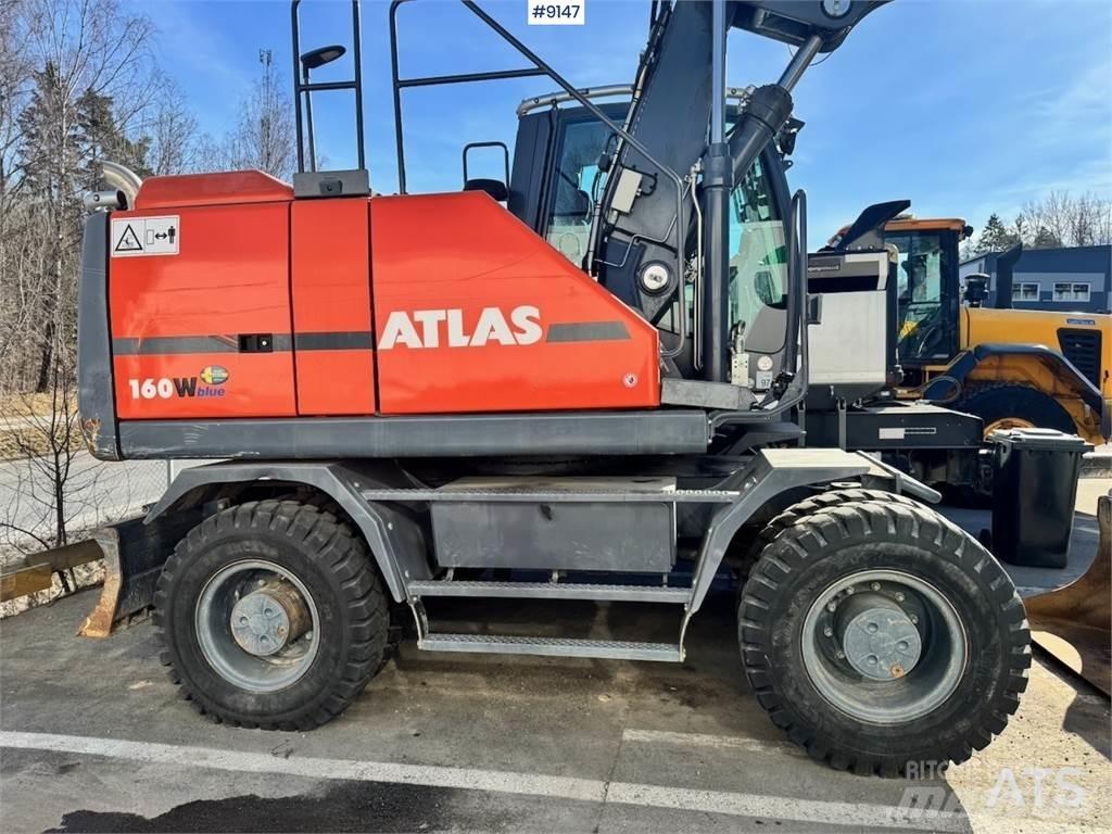 Atlas 160W Lastik tekerli ekskavatörler