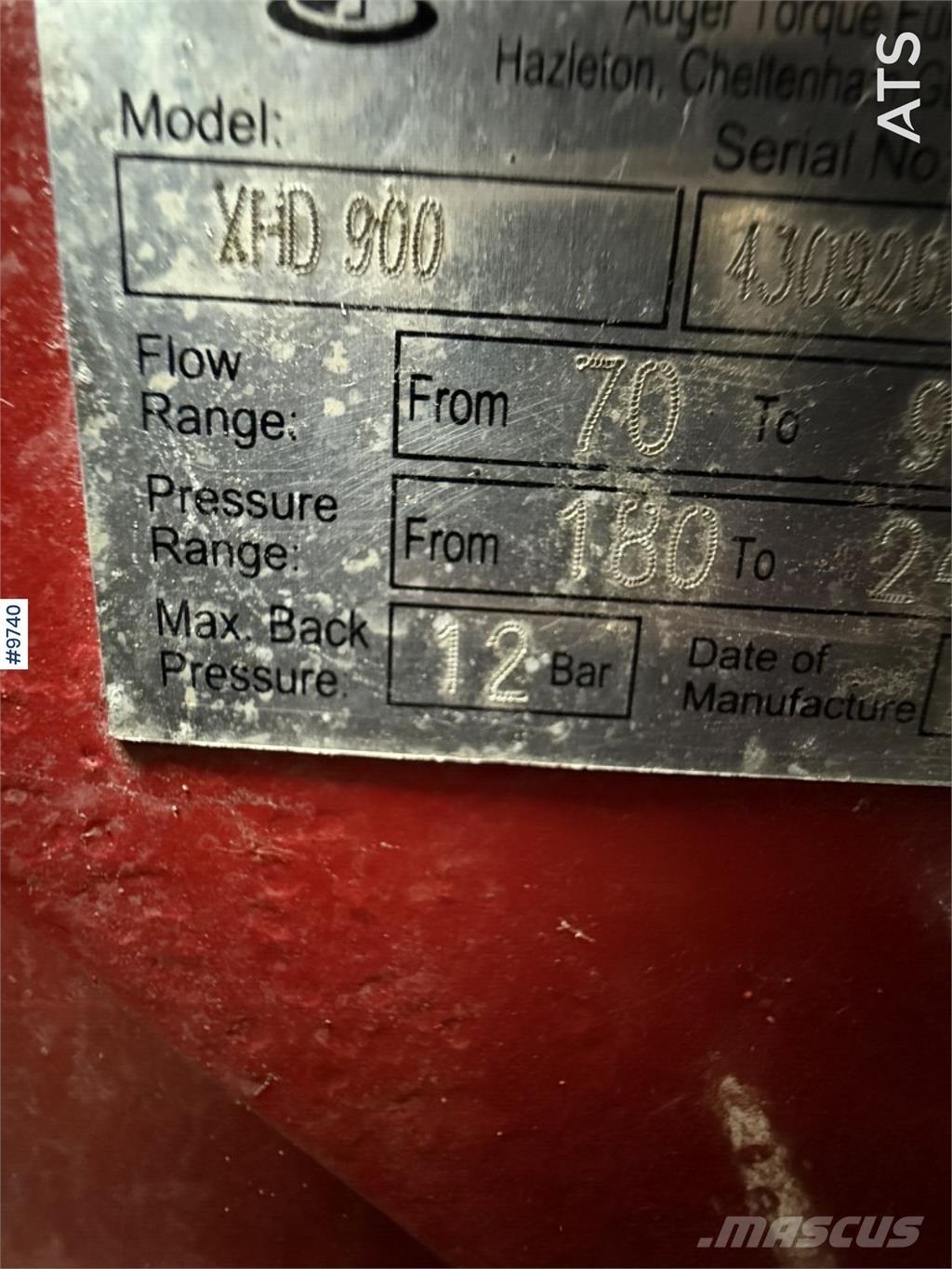 Auger Torque XHD 900 Beko kepçeleri