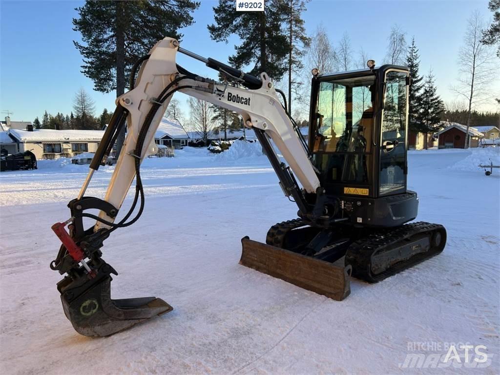 Bobcat E27Z Mini ekskavatörler, 7 tona dek