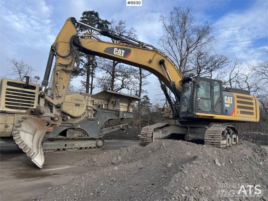CAT 340F Paletli ekskavatörler