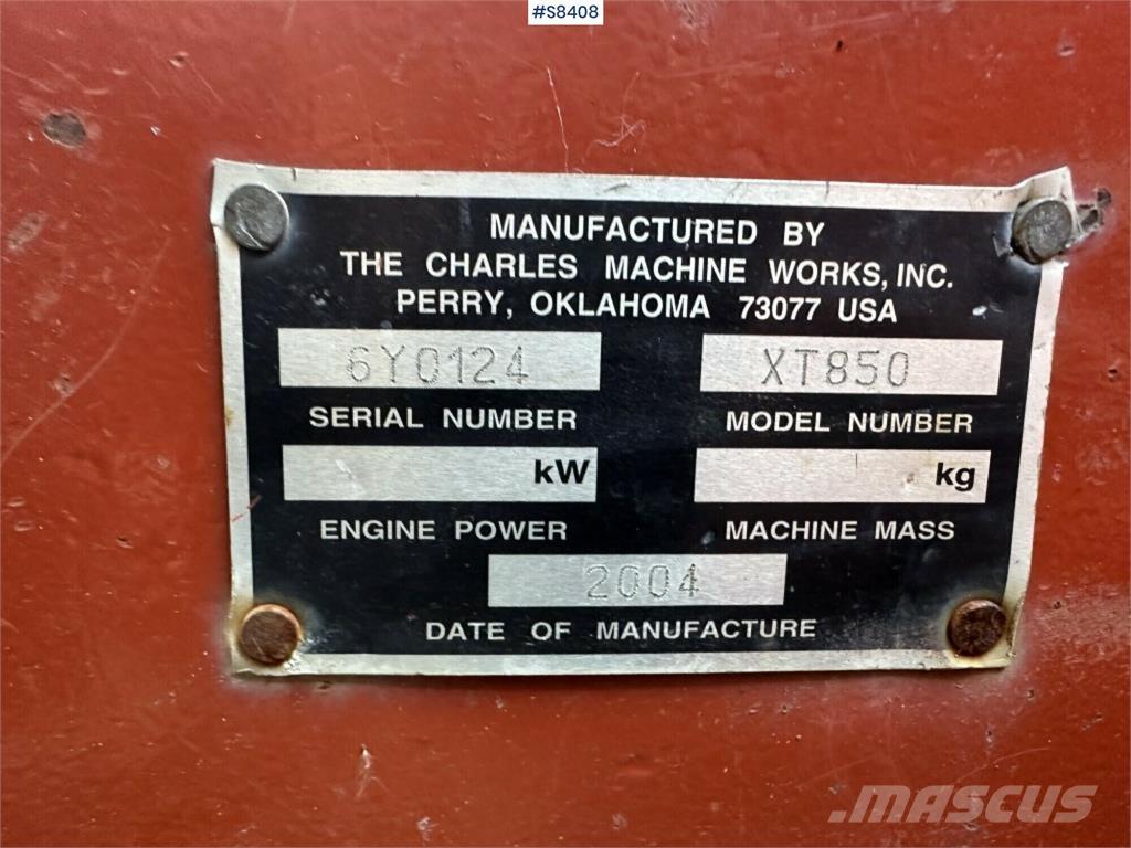 Ditch Witch XT850 Skid steer loderler