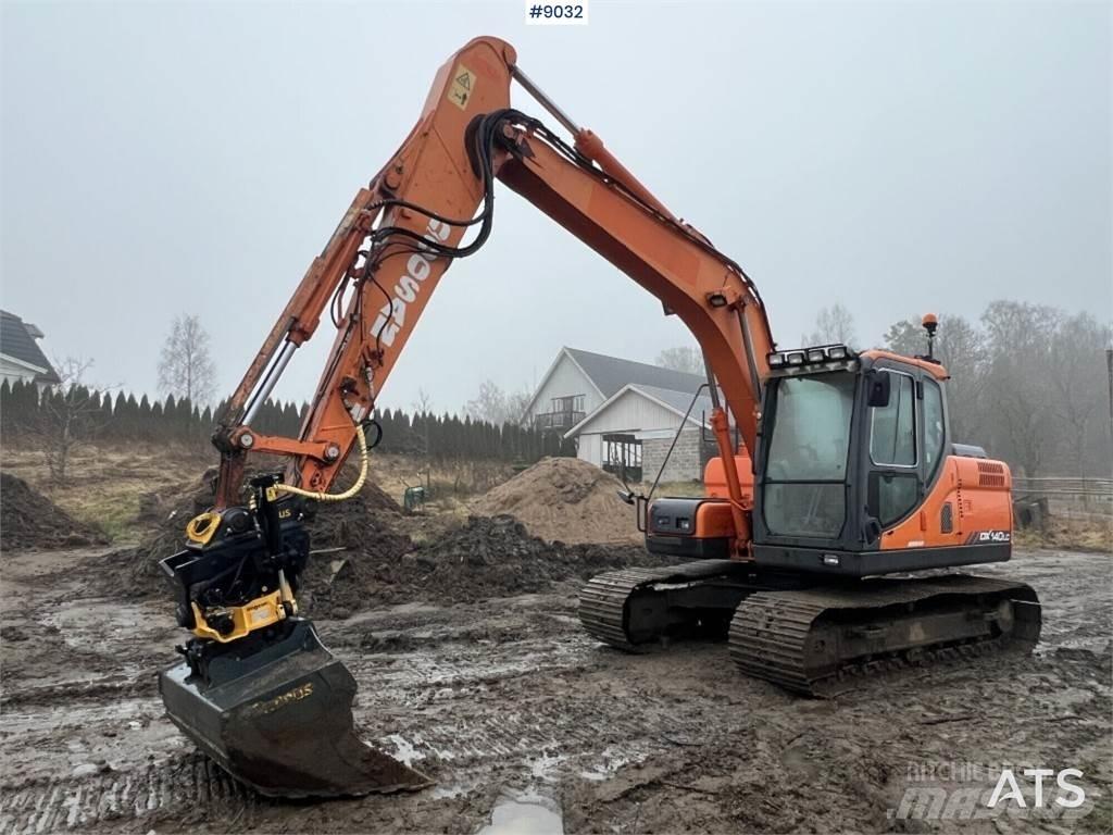 Doosan DX140LC Paletli ekskavatörler