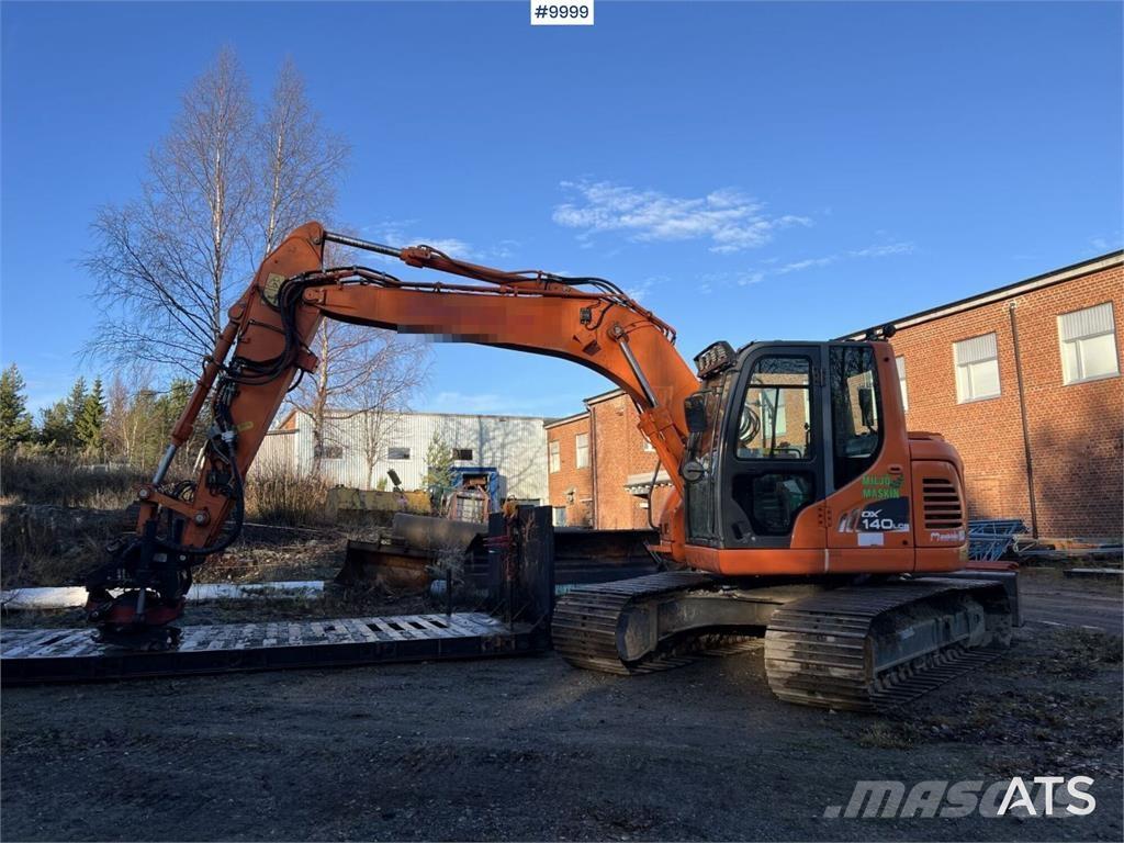 Doosan DX140LCR-3 Paletli ekskavatörler