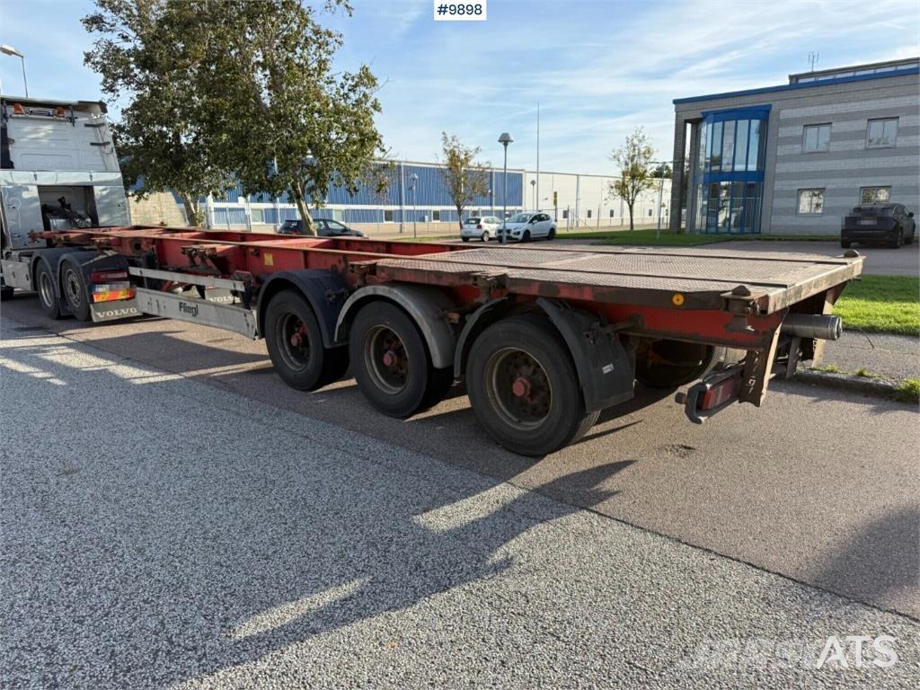 Fliegl SDS 400 Konteyner yari çekiciler