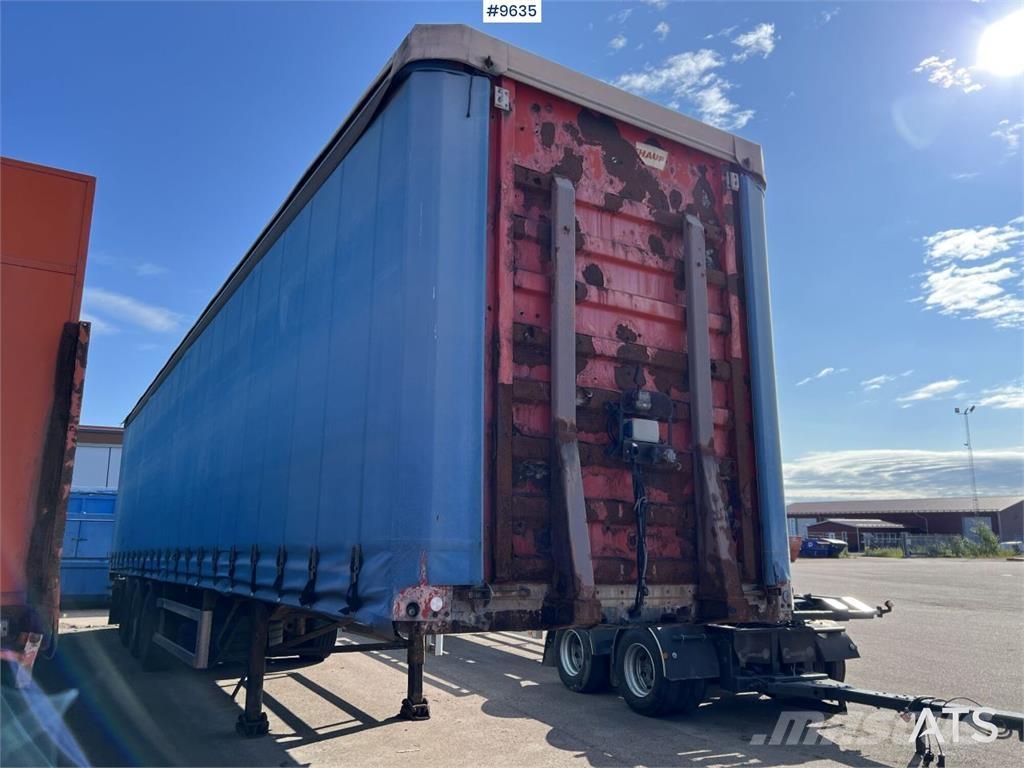 Fruehauf SS136/P3S Perdeli yari çekiciler