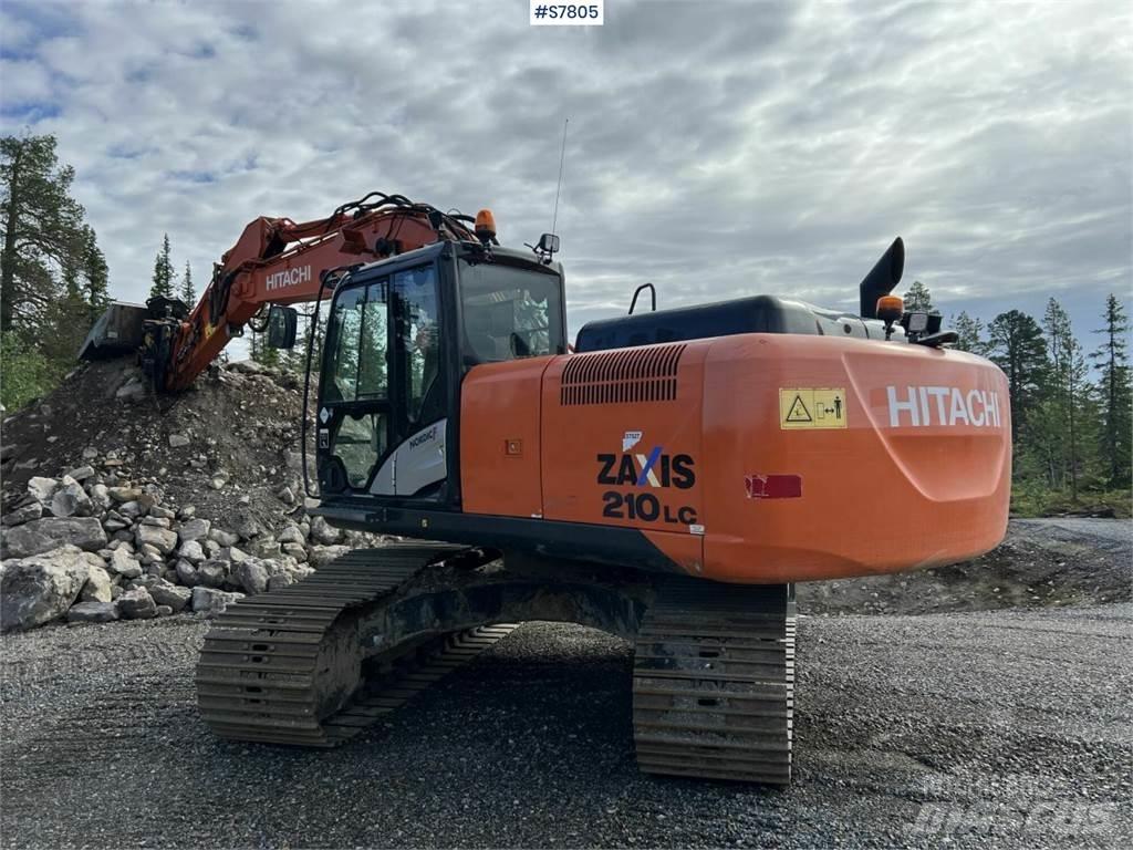Hitachi ZX210LC-5B Paletli ekskavatörler