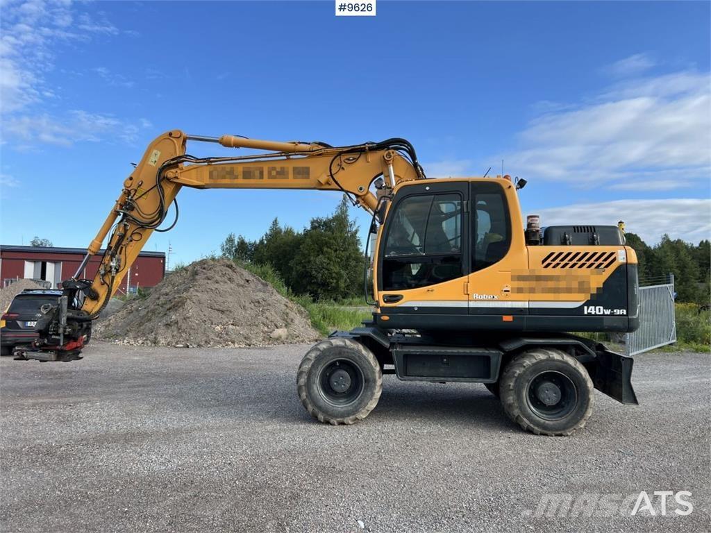 Hyundai 140W-9A Lastik tekerli ekskavatörler