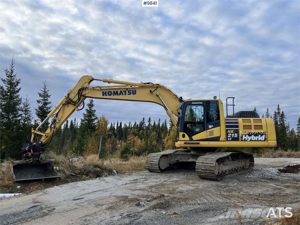 Komatsu HB 215 LC-2 Paletli ekskavatörler