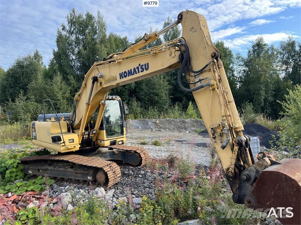 Komatsu PC210LC-8 Paletli ekskavatörler