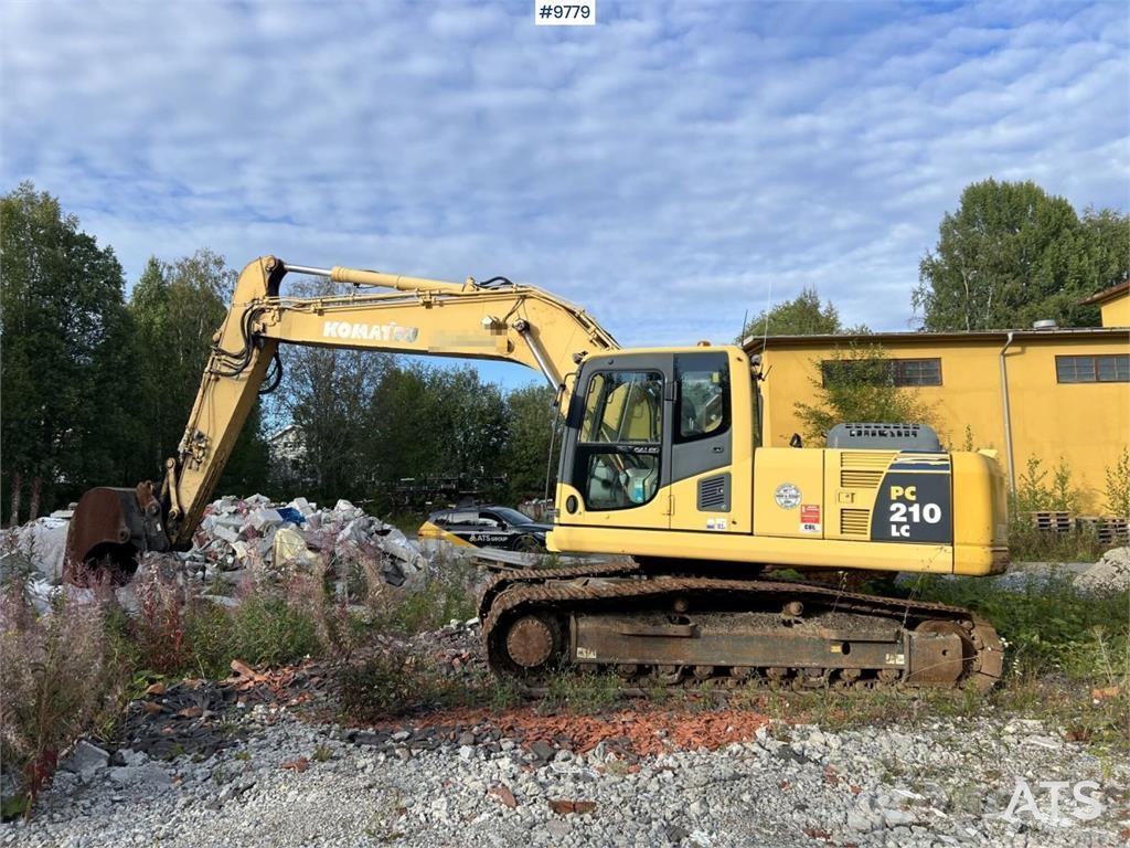 Komatsu PC210LC-8 Paletli ekskavatörler
