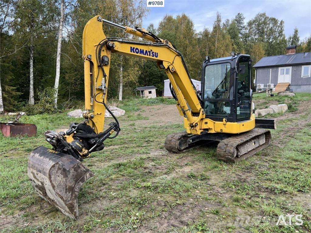 Komatsu PC55MR-5E0 Mini ekskavatörler, 7 tona dek