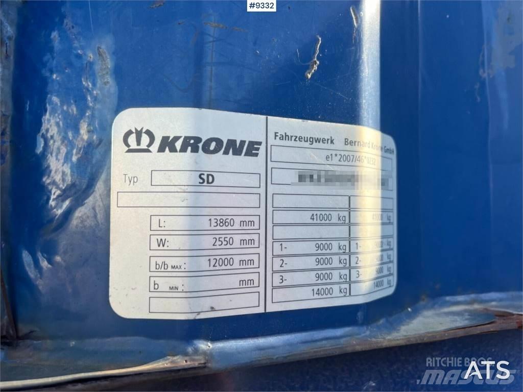 Krone SD Diger yari çekiciler