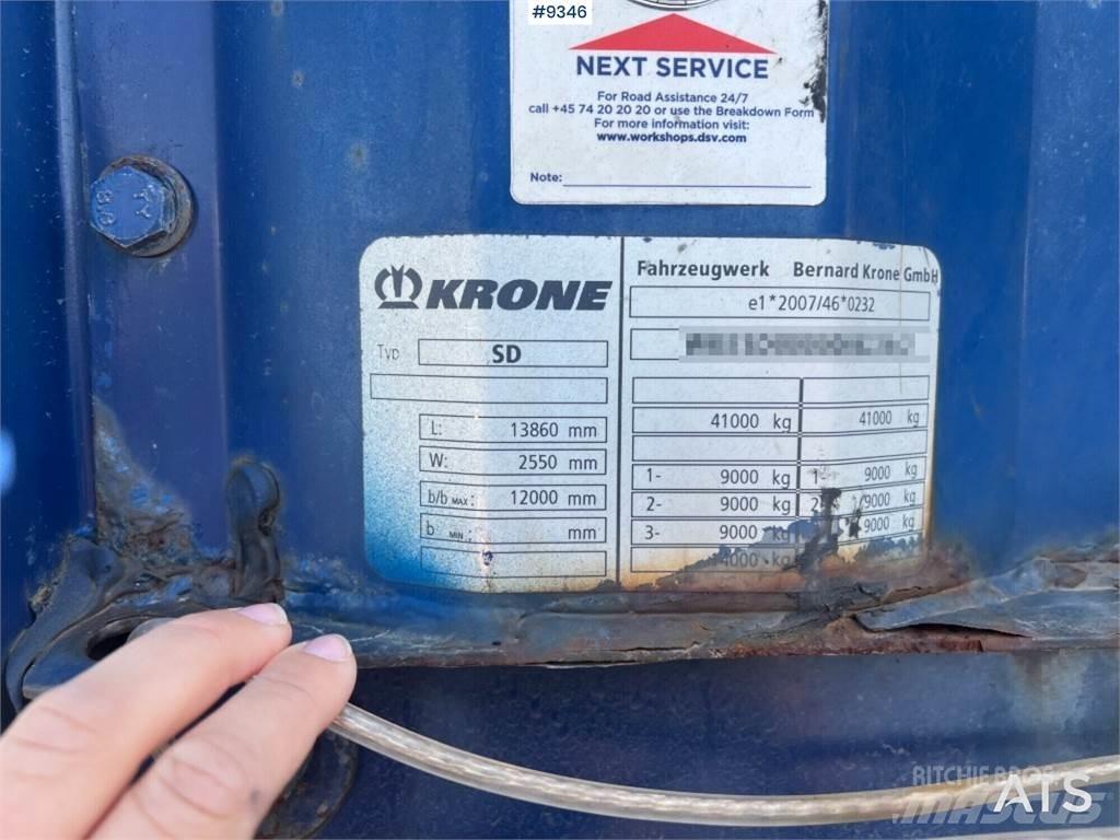 Krone SD Diger yari çekiciler