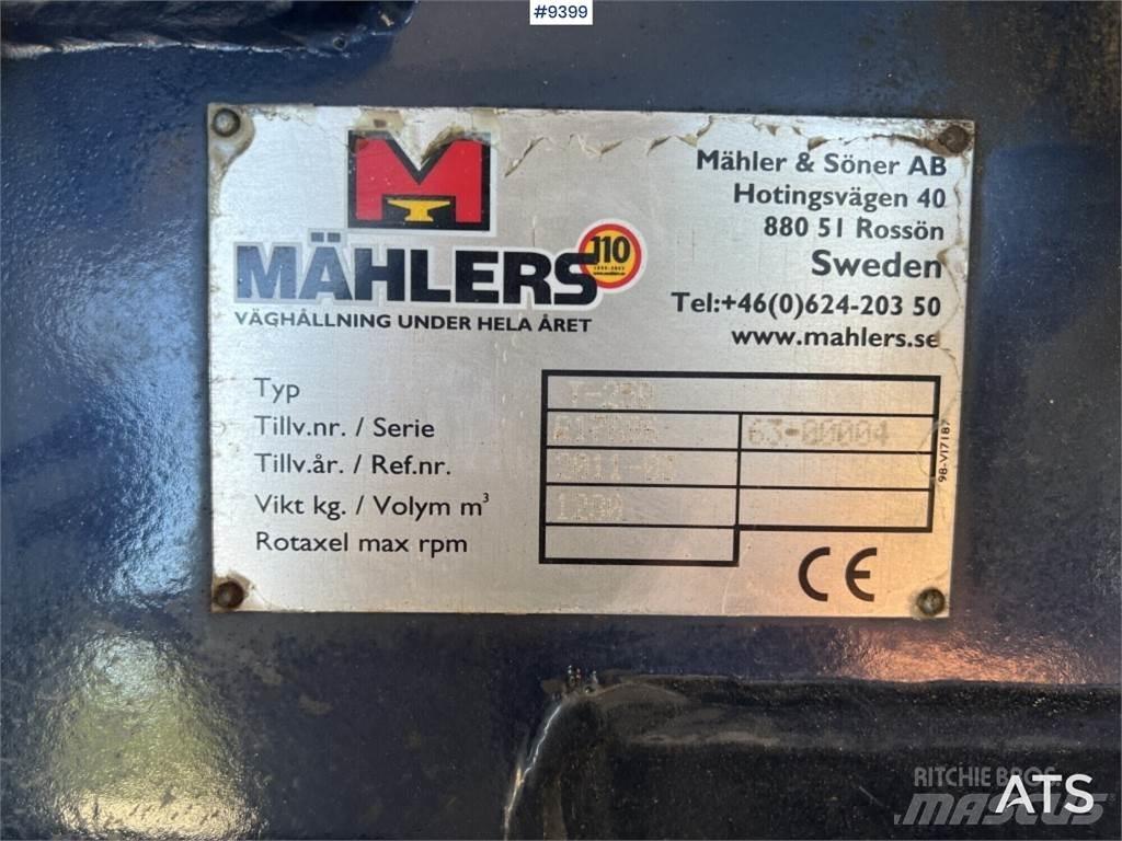  Mãhlers T-250 Beton aksesuarlari