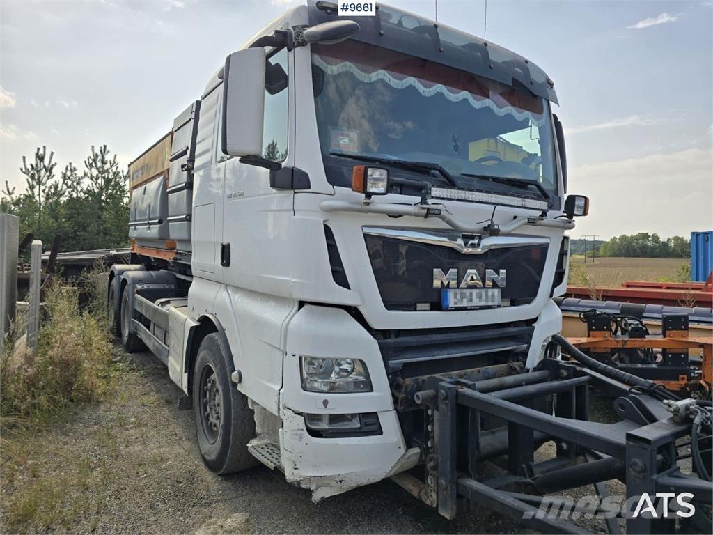 MAN TGX 25.500 Vinçli kamyonlar