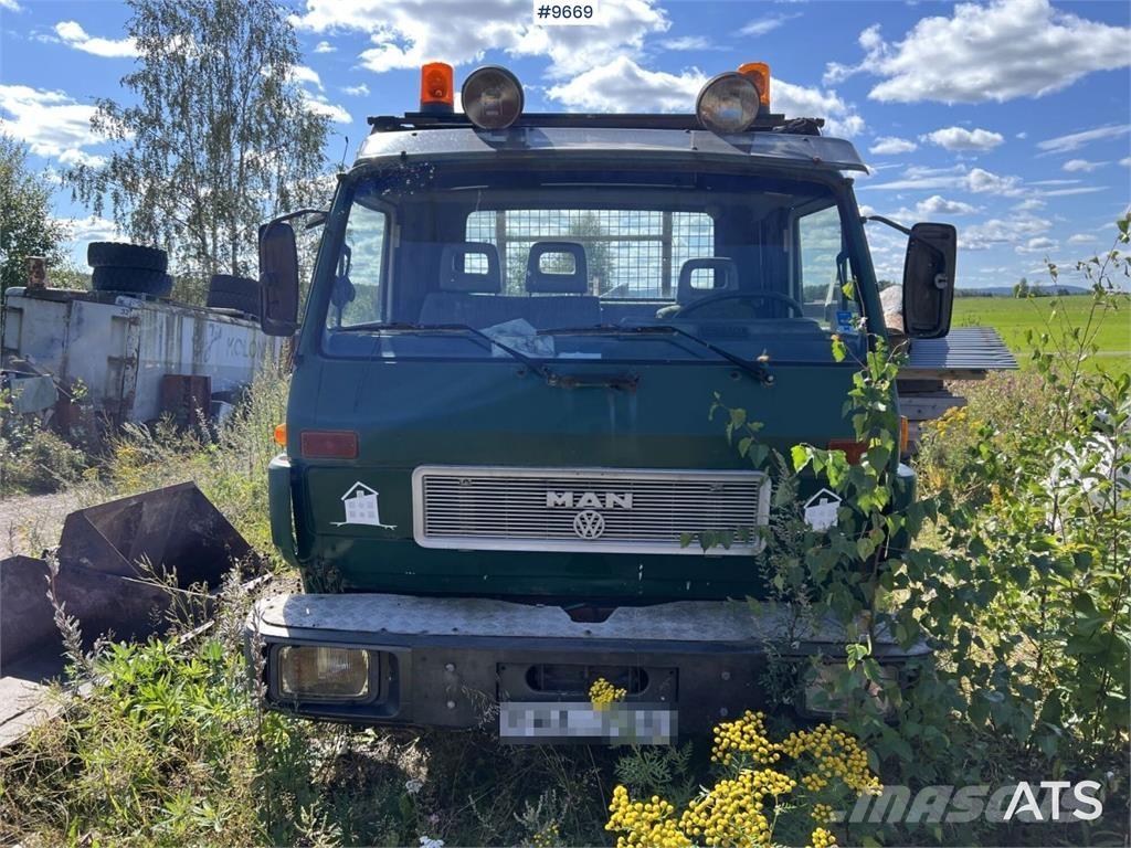 MAN VW 8,150 F Vinçli kamyonlar