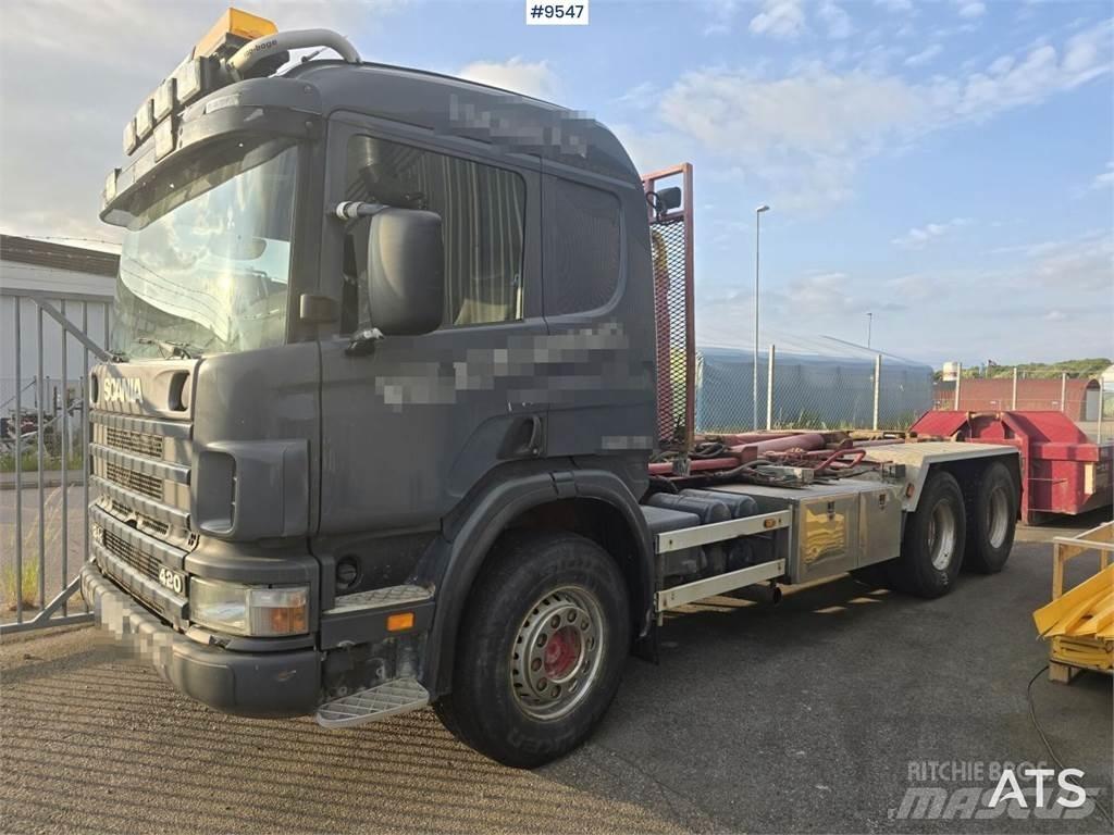 Scania P124 Vinçli kamyonlar
