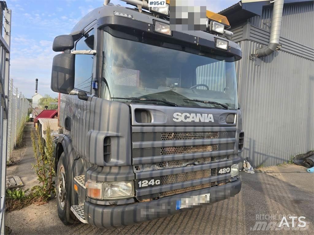 Scania P124 Vinçli kamyonlar